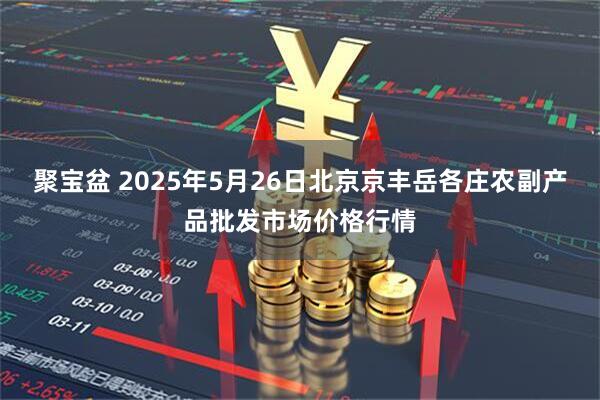聚宝盆 2025年5月26日北京京丰岳各庄农副产品批发市场价格行情