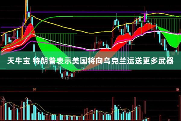天牛宝 特朗普表示美国将向乌克兰运送更多武器