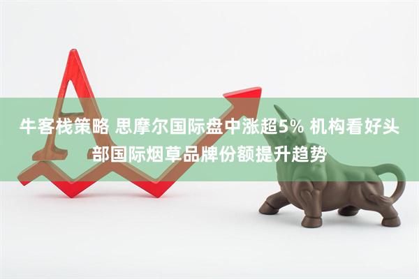 牛客栈策略 思摩尔国际盘中涨超5% 机构看好头部国际烟草品牌份额提升趋势