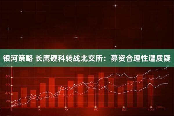 银河策略 长鹰硬科转战北交所：募资合理性遭质疑